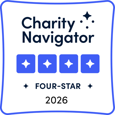 Charity Navigator Four-Star rating, 2026